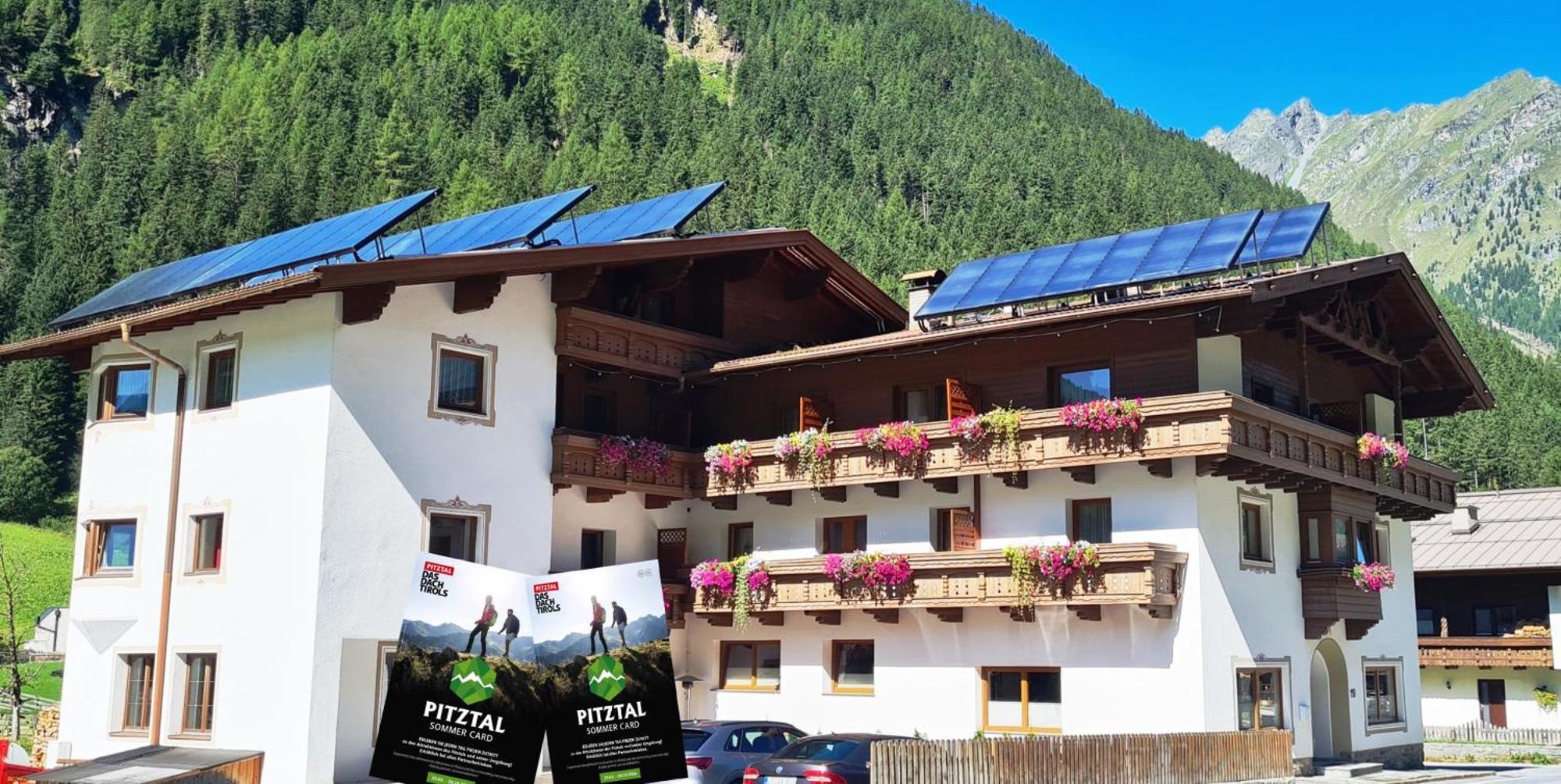 Hotel Pension Haid Sankt Leonhard im Pitztal Exterior foto